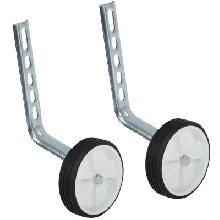 картинка Дополнительные колеса с кронштейном для велосипеда 12"- 20" цена за пару 