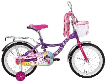 фото Велосипед Novatrack Little Girlzz 16" (2019) интернет-магазина bikedivision