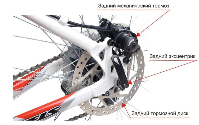 эксцентрик горного велосипеда схема