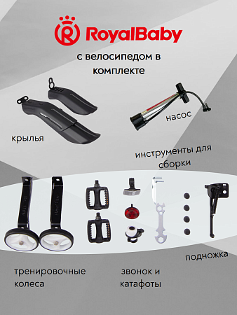 фото Велосипед Royal Baby Freestyle Steel 16 