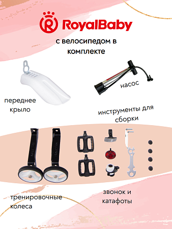 фото Велосипед Royal Baby Little Swan 12 