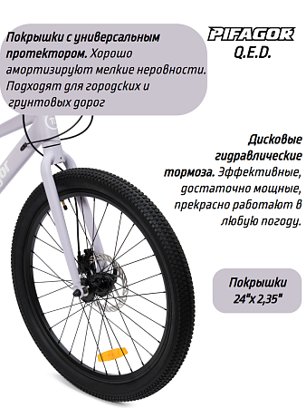 фото Велосипед Pifagor Q.E.D. 24 