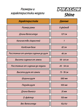 фото Велосипед Pifagor Shine 18 
